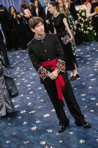 Barry Keoghan at The 2025 Met Gala Celebrating "Superfine: Tailoring Black Style" held at The Metropolitan Museum of Art on May 05, 2025 in New York, New York. (Photo by Lexie Moreland/WWD via Getty Images)