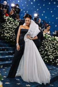 La La Anthony at The 2025 Met Gala Celebrating "Superfine: Tailoring Black Style" held at The Metropolitan Museum of Art on May 05, 2025 in New York, New York.