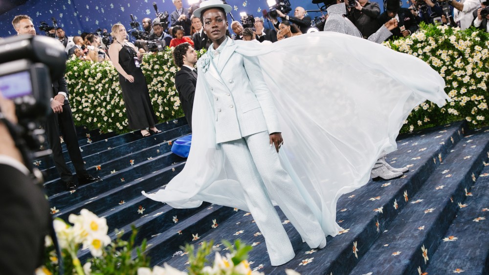 Lupita Nyong'o at The 2025 Met Gala Celebrating "Superfine: Tailoring Black Style" held at The Metropolitan Museum of Art on May 05, 2025 in New York, New York. (Photo by Lexie Moreland/WWD via Getty Images), best hair, best makeup, best beauty