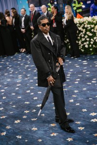 A$AP Rocky at The 2025 Met Gala Celebrating "Superfine: Tailoring Black Style" held at The Metropolitan Museum of Art on May 05, 2025 in New York, New York. (Photo by Lexie Moreland/WWD via Getty Images)