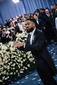 Allen René Louis at The 2025 Met Gala Celebrating "Superfine: Tailoring Black Style" held at The Metropolitan Museum of Art on May 05, 2025 in New York, New York.