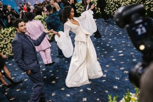 Zac Posen at The 2025 Met Gala Celebrating "Superfine: Tailoring Black Style" held at The Metropolitan Museum of Art on May 05, 2025 in New York, New York.