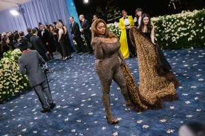 Precious Lee at The 2025 Met Gala Celebrating "Superfine: Tailoring Black Style" held at The Metropolitan Museum of Art on May 05, 2025 in New York, New York.