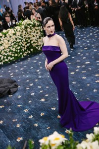 Rachel Brosnahan at The 2025 Met Gala Celebrating "Superfine: Tailoring Black Style" held at The Metropolitan Museum of Art on May 05, 2025 in New York, New York.