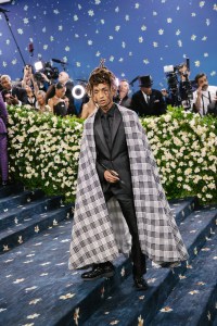 Jaden Smith at The 2025 Met Gala Celebrating "Superfine: Tailoring Black Style" held at The Metropolitan Museum of Art on May 05, 2025 in New York, New York.
