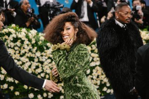 Cardi B, LaQuan Smith at The 2025 Met Gala Celebrating "Superfine: Tailoring Black Style" held at The Metropolitan Museum of Art on May 05, 2025 in New York, New York.