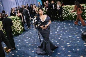Nicki Minaj at The 2025 Met Gala Celebrating "Superfine: Tailoring Black Style" held at The Metropolitan Museum of Art on May 05, 2025 in New York, New York.