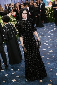 Jill Kargman at The 2025 Met Gala Celebrating "Superfine: Tailoring Black Style" held at The Metropolitan Museum of Art on May 05, 2025 in New York, New York.