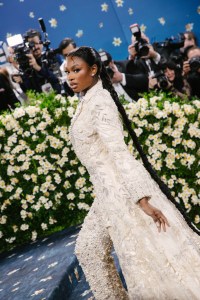 Coco Jones at The 2025 Met Gala Celebrating "Superfine: Tailoring Black Style" held at The Metropolitan Museum of Art on May 05, 2025 in New York, New York.