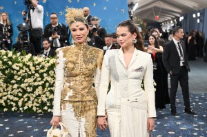 Wendi Murdoch, Grace Murdoch at The 2025 Met Gala Celebrating "Superfine: Tailoring Black Style" held at the Metropolitan Museum of Art on May 05, 2025 in New York, New York.