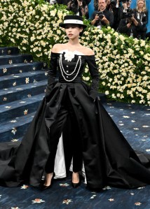 Jennie Kim at The 2025 Met Gala Celebrating "Superfine: Tailoring Black Style" held at the Metropolitan Museum of Art on May 05, 2025 in New York, New York.