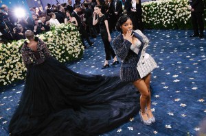 Halle Bailey in Coach at the 2025 Met Gala.