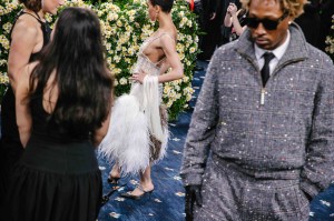 The scene at the 2025 Met Gala.