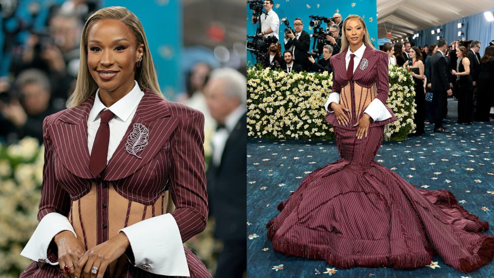 Savannah James at the Met Gala 2025