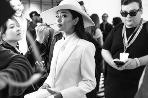Anna Sawai at The Mark Hotel before the 2025 Met Gala: "Superfine: Tailoring Black Style" held at the Metropolitan Museum of Art on May 5, 2025 in New York, New York.