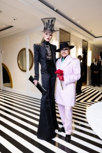 Jordan Roth, Willy Chavarria at The Mark Hotel before the 2025 Met Gala: "Superfine: Tailoring Black Style" held at the Metropolitan Museum of Art on May 5, 2025 in New York, New York.