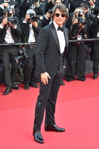 Tom Cruise at the "Mission: Impossible – The Final Reckoning" Premiere at the 78th Cannes Film Festival held at Palais des Festivals on May 14, 2025 in Cannes, France.