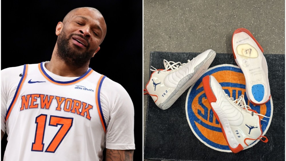 P.J. Tucker, Jordan sneakers