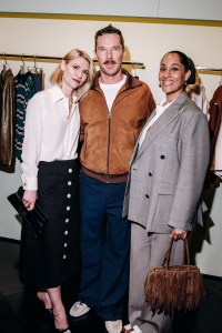 Claire Danes, Benedict Cumberbatch and Tracee Ellis Ross.