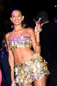 Emilly Nunes at the Richie Akiva's "The After" hosted by Tyla, Colman Domingo, Doja Cat, Edward Enninful Met Gala after party held at Casa Cipriani on May 05, 2025 in New York, New York.