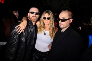 Guram Gvasalia, Heidi Klum, guest at the Richie Akiva's "The After" hosted by Tyla, Colman Domingo, Doja Cat, Edward Enninful Met Gala after party held at Casa Cipriani on May 05, 2025 in New York, New York.