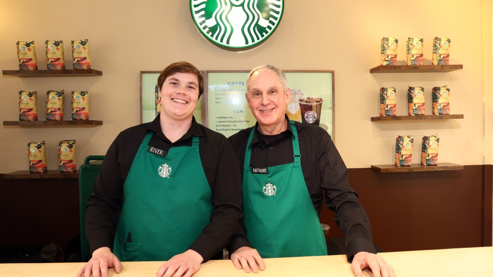 Starbucks baristas pose for a photo at The Vulture Spot at Sundance Film Festival at The Vulture Spot on Jan. 27, 2025 in Park City, Utah.