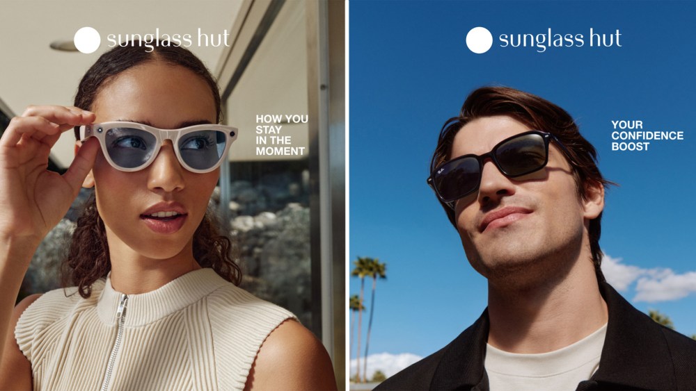 The Sunglass Hut Own Your Moment campaign.