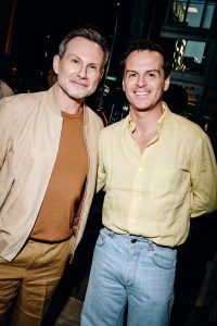 Christian Slater and Andrew Scott