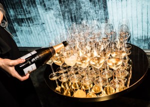 The scene at the UTA Pre-Met Soiree.