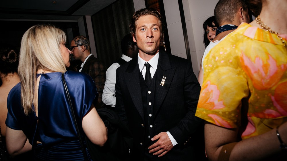 Jeremy Allen White at the Willy Chavarria Met Gala after party co-hosted with Wayman and Micah held at the Mark Hotel on May 05, 2025 in New York, New York.