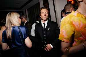 Jeremy Allen White at the Willy Chavarria Met Gala after party co-hosted with Wayman and Micah held at the Mark Hotel on May 05, 2025 in New York, New York.