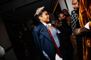 Guests at the Willy Chavarria Met Gala after party co-hosted with Wayman and Micah held at the Mark Hotel on May 05, 2025 in New York, New York.