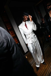 Alton Mason at the Willy Chavarria Met Gala after party co-hosted with Wayman and Micah held at the Mark Hotel on May 05, 2025 in New York, New York.
