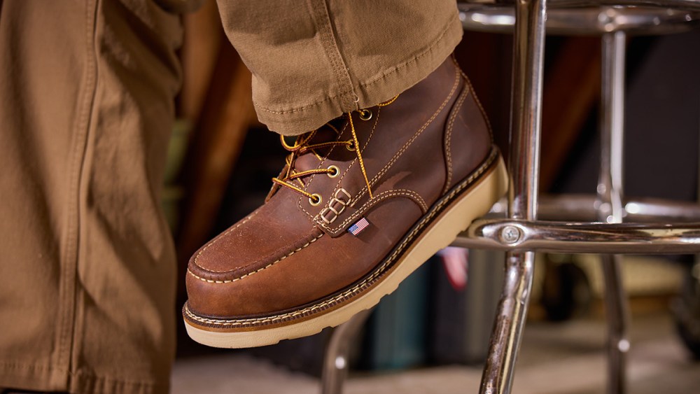 Wolverine, Workshop Wedge boot, work boots, boots, made in America, shoes