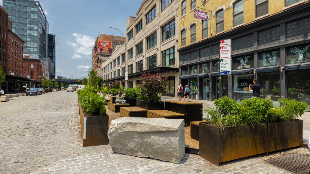 West 14th Street between 9th and 10th Avenues has been upgraded.