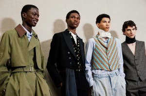 Backstage at Dior J Men's Spring 2026 Ready-to-Wear Collection at Paris Men's Fashion Week