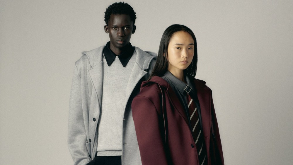 Looks from the new DSM label designed by Kei Ninomiya.