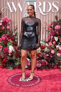Zoe Spencer at the BET Awards 2025 held at the Peacock Theater on June 09, 2025 in Los Angeles, California.