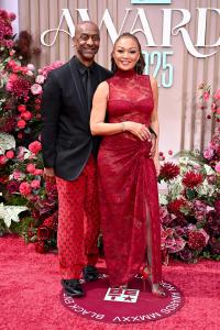 Stephen Hill, Chante Moore at the BET Awards 2025 held at the Peacock Theater on June 09, 2025 in Los Angeles, California.
