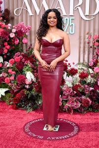 Kyla Pratt at the BET Awards 2025 held at the Peacock Theater on June 09, 2025 in Los Angeles, California.