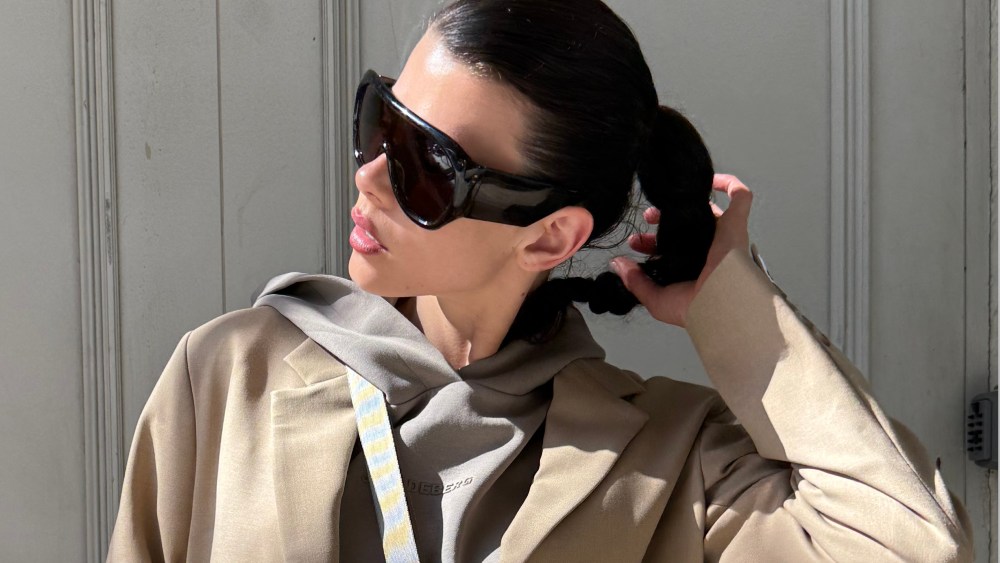 Georgia Fowler is featured in J.LIndberg's teaser campaign for its ready-to- wear collection.