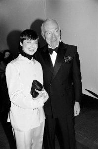 Isabella Rossellini and Leonard Lauder attend the "Brite Nite" party, celebrating the exhibition "The American Century: Art & Culture 1900-2000," at the Whitney Museum of American Art in New York City on March 9, 1999. (Photo by Steve Eichner/Penske Media via Getty Images)