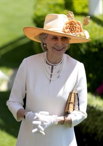 The Duchess of Gloucester in the parade ring before the first race on day two of Royal Ascot at Ascot Racecourse, Berkshire. Picture date: Wednesday June 18, 2025. (Photo by Andrew Matthews/PA Images via Getty Images)