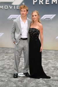 Liam Lawson at the "F1" New York Premiere on June 16, 2025 in New York, New York.
