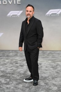 Joseph Balderrama at the "F1" New York Premiere on June 16, 2025 in New York, New York.
