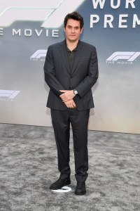 John Mayer at the "F1" New York Premiere on June 16, 2025 in New York, New York.
