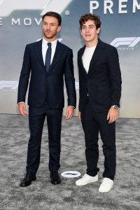Pierre Gasly, Franco Colapinto at the "F1" New York Premiere on June 16, 2025 in New York, New York.