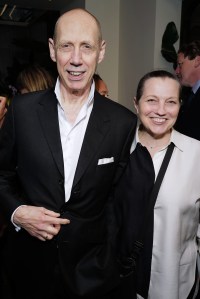 LONDON, ENGLAND - JUNE 03: Nick Knight and guest attends Sam McKnight's 50th Celebrations and 70th Birthday at La Môme on June 03, 2025 in London, England. (Photo by Darren Gerrish/WireImage for Sam McKnight)