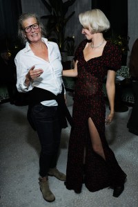 LONDON, ENGLAND - JUNE 03: Jeny Howorth and Georgia Howorth attend Sam McKnight's 50th Celebrations and 70th Birthday at La Môme on June 03, 2025 in London, England. (Photo by Darren Gerrish/WireImage for Sam McKnight)