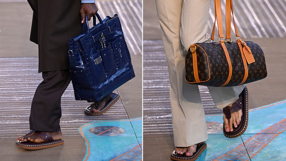 Louis Vuitton, Men's, Spring 2026, shoes, flip slops, sandals, Pharrell Williams, Pharrell